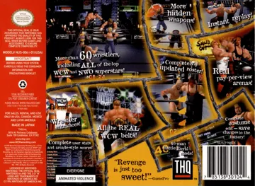 WCW-nWo Revenge (USA) box cover back